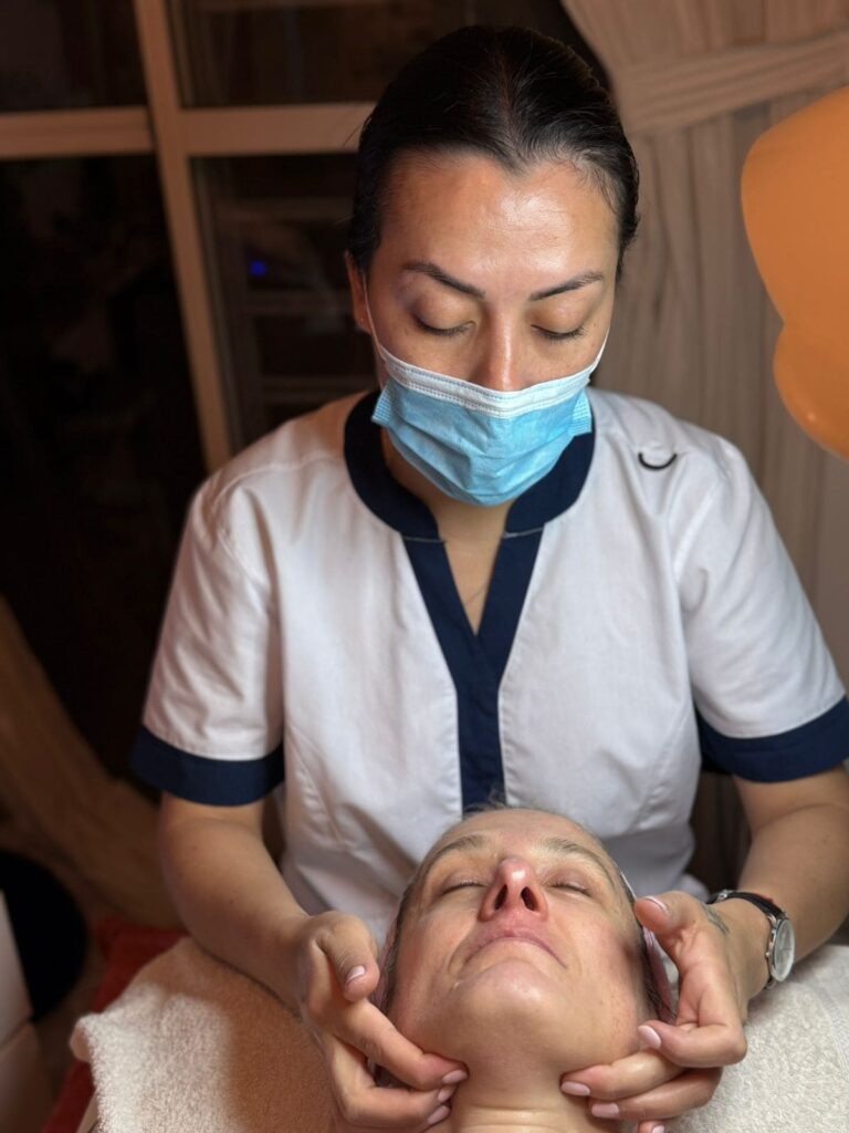 Masajes faciales