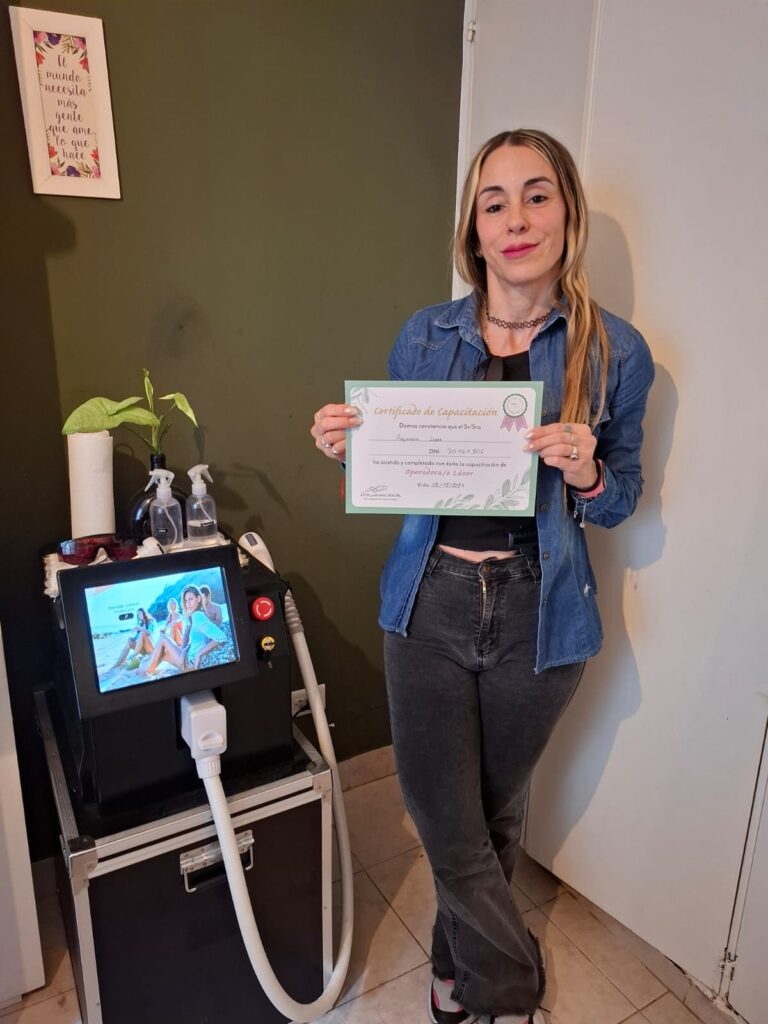 Capacitaciones depilación láser