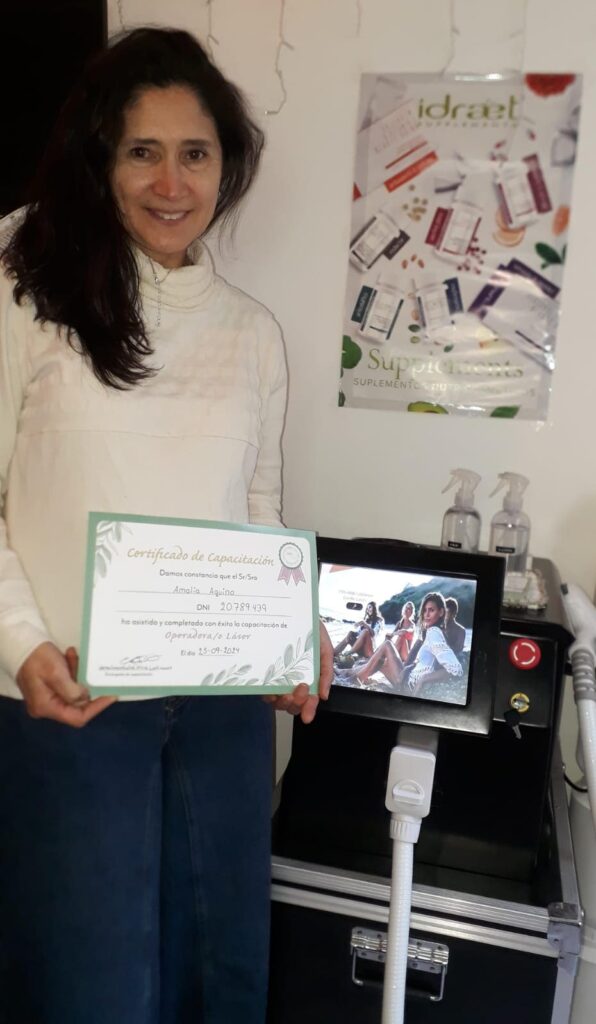 Capacitaciones depilación láser